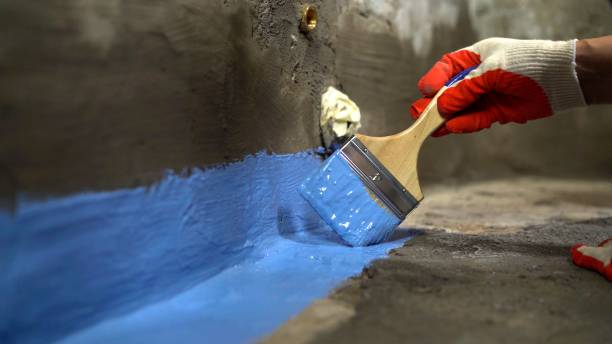 Crawl space vapor barrier installation in Burkettsville, OH